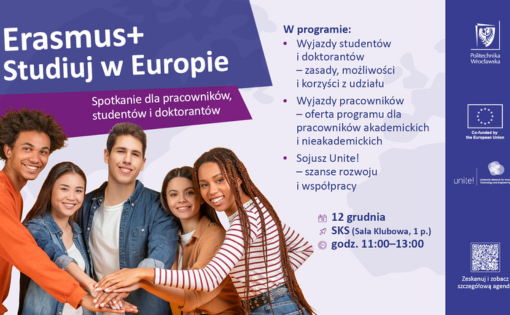 „Erasmus+ Studiuj w Europie” - spotkanie otwarte