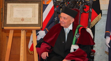 Prof. Zdzisław Samsonowicz dhc Akademii Górniczo-Hutniczej - 9 kwietnia 2010